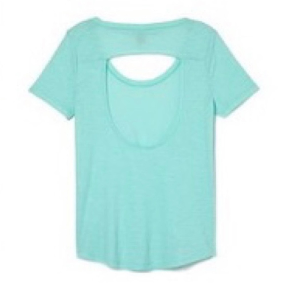 Victoria’s Secret PINK Cut-Out T-shirt (Mint)